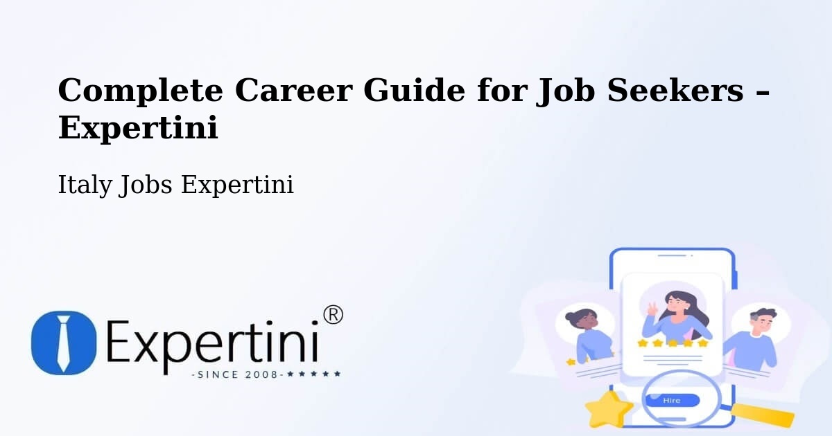 Career Guide for Job Seekers – Saronno - Saronno, Italy Jobs Expertini