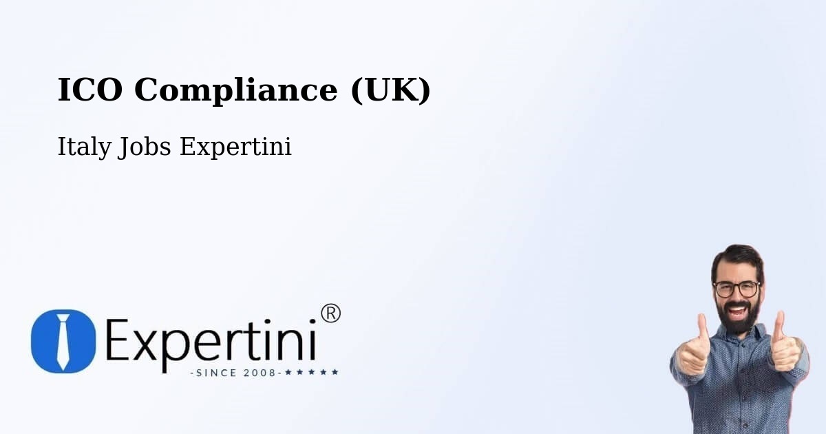 UK Data Protection & ICO Compliance – Saronno - Italy Jobs Expertini