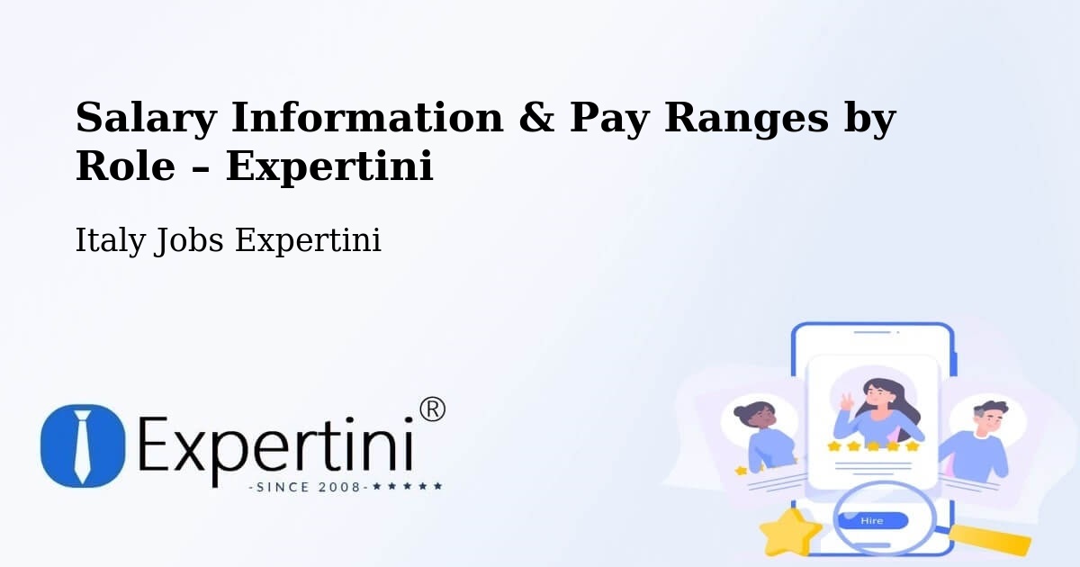 Salary Information & Pay Ranges – Saronno - Saronno, Italy Jobs Expertini